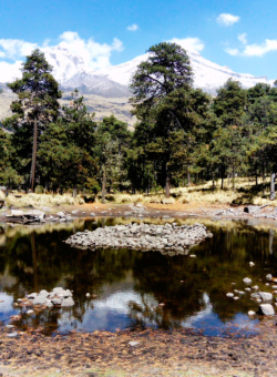 Laguna de Nahualac, el espejo sagrado del Iztaccíhuatl