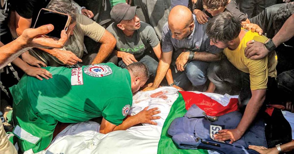 Periodista Anas al Sharif muere en ataque israelí; ONU condena asesinato de 6 corresponsales