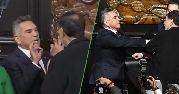 Por fin se puso interesante el Senado: Alito y Noroña por poco y se agarran a m*drazos