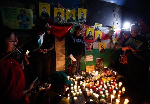 Repudian en CDMX asesinato de periodistas en Gaza