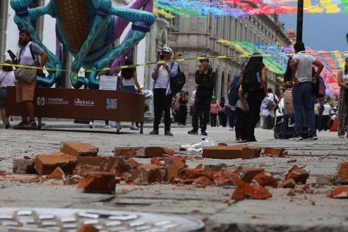 Sismo de magnitud 5.9 en Oaxaca deja un joven herido