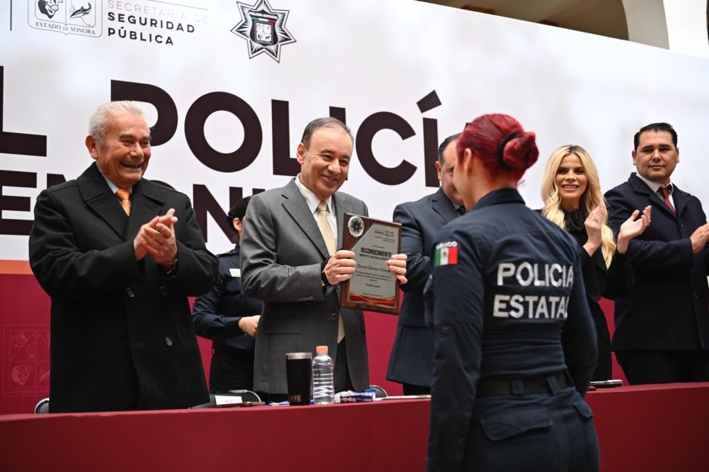 Sonora se posiciona en el top 10 nacional de avance en certificación policial