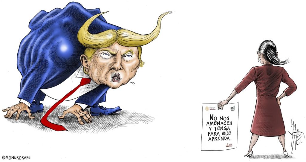 Tregua arancelaria || Sheinbaum evita aranceles de Trump y acuerda tregua de 90 días