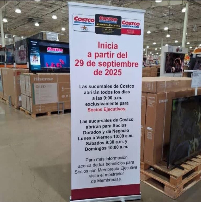 A partir del 29 de septiembre entra en vigor este cambio en Costco