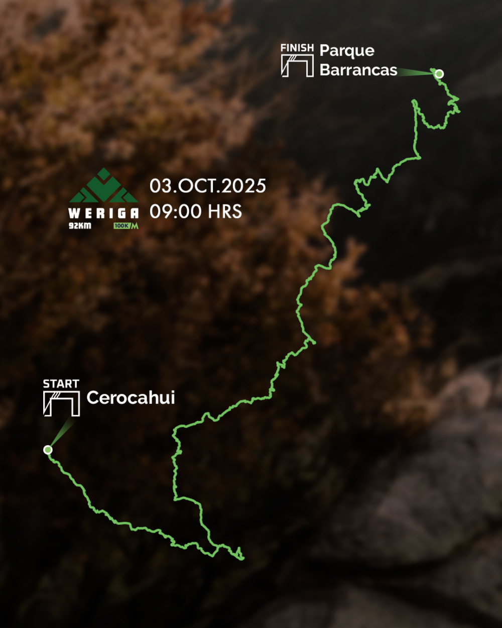 Así son los impactantes escenarios del Ultramaratón Mont Blanc Chihuahua