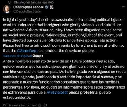 Cae el presunto autor del asesinato de Charlie Kirk, figura ultraconservadora de EE.UU.
