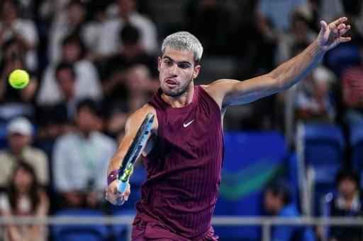 Carlos Alcaraz ya está en semifinales: Derrotó a Brandon Nakashima en el ATP 500 de Tokio