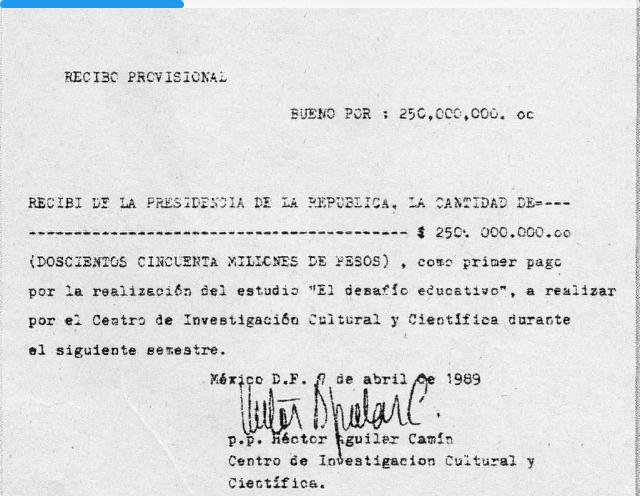 Carlos Salinas “compró” a intelectuales como Aguilar Camín: Sheinbaum