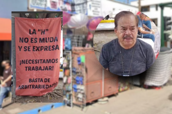 Colocan módulo de atención para recibir quejas de vendedores ambulantes