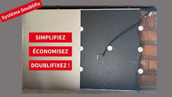 Empresa francesa lanza sistema de aislamiento interior sin estructura metálica, rápido de instalar, ahorrando tiempo, dinero y emisiones