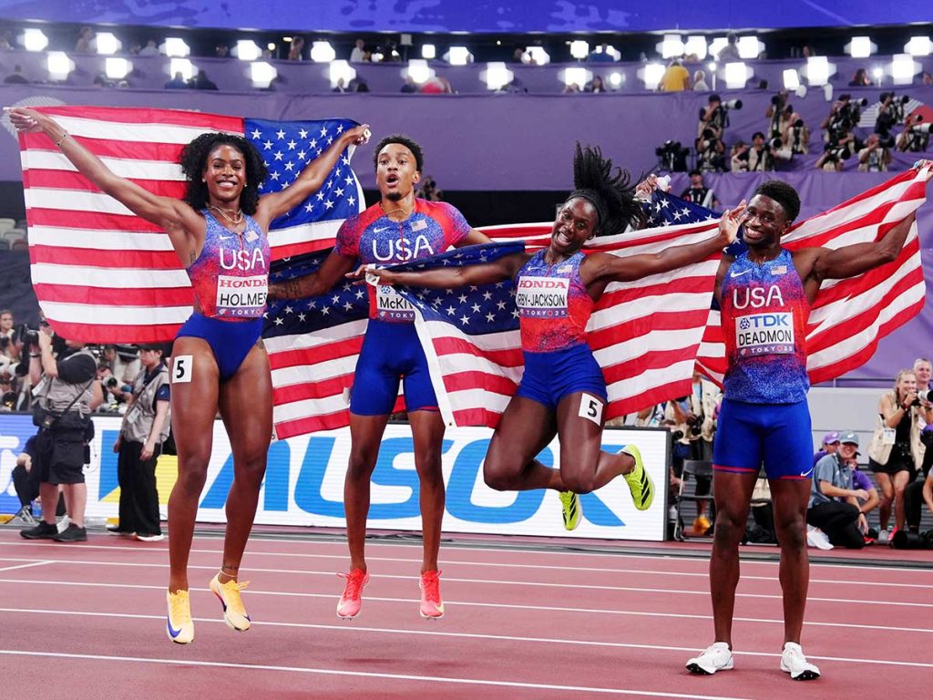 EU refrenda su oro mundial en los 4x400m mixto