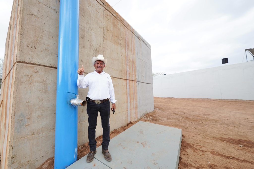 Fortalecen cobertura de agua con más de mil obras hidráulicas del Plan Hídrico 
