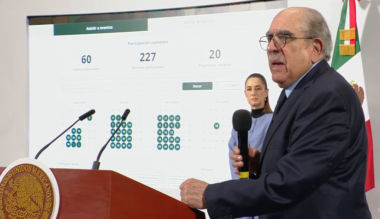 Gobierno abre consulta nacional para una reforma electoral con 10 ejes temáticos