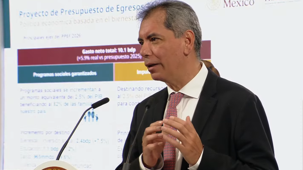 Hacienda califica al Paquete Económico 2026 de «presupuesto humanista»