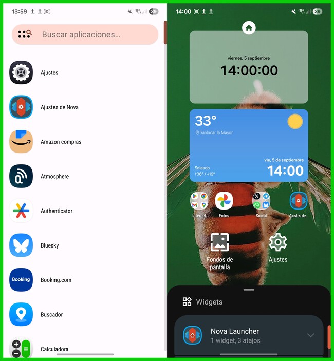 He sustituido el launcher de mi móvil por Nova Launcher por primera vez en años. Me arrepiento de no haberlo hecho antes
