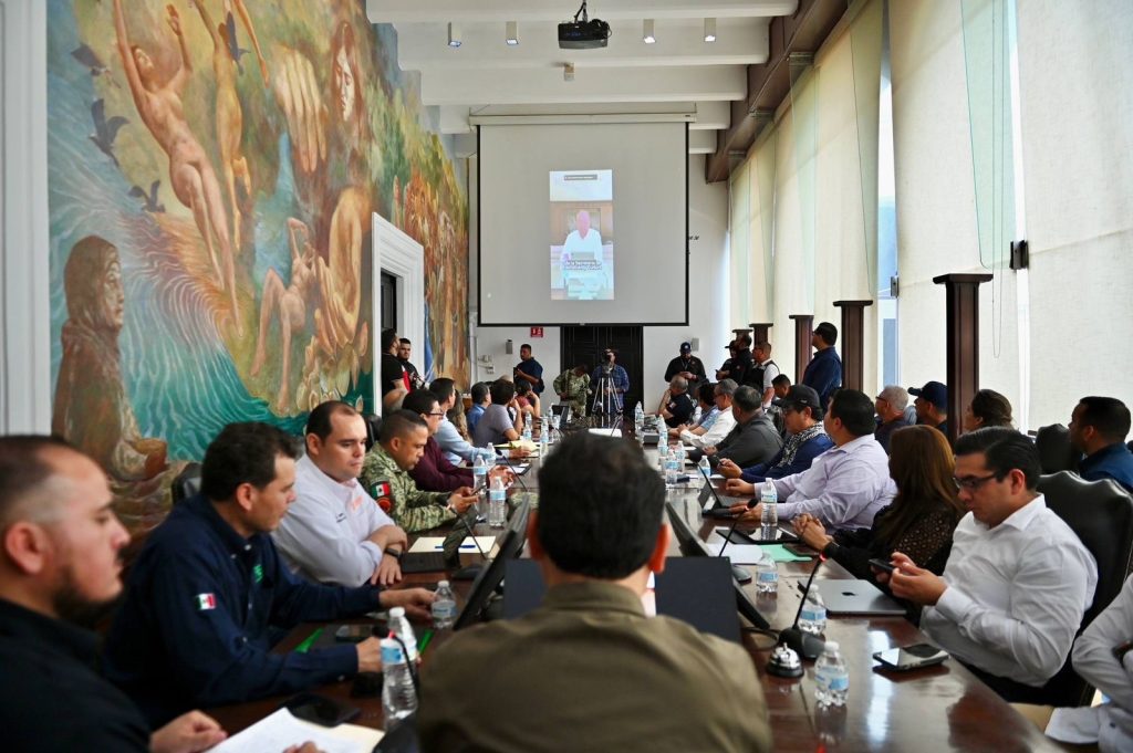 Instalan Comité Operativo de Emergencias para despliegue de acciones preventivas por huracán Lorena