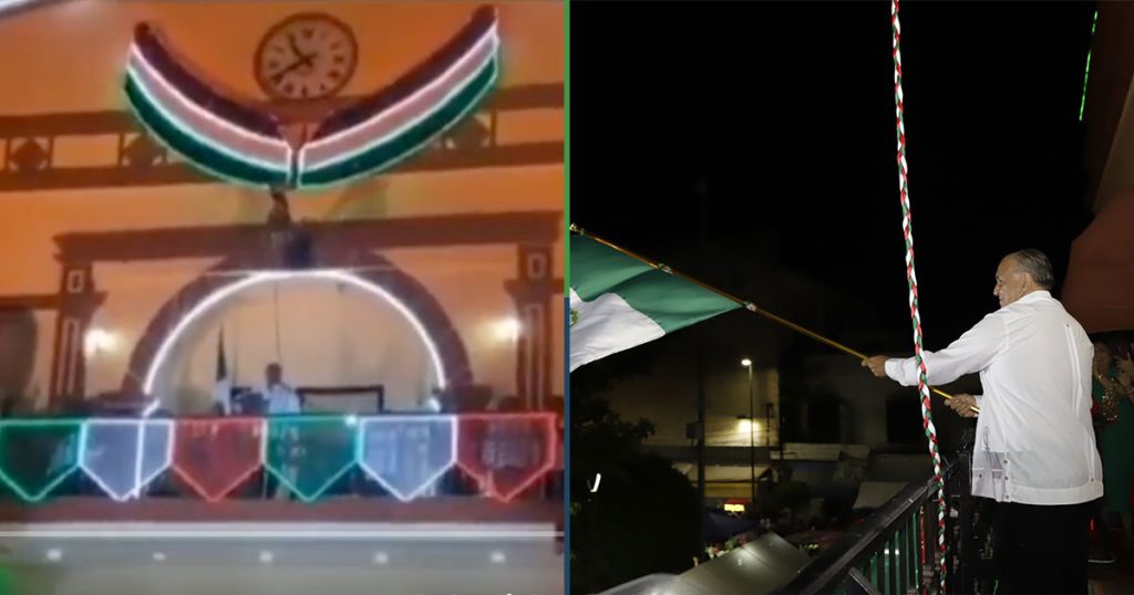 Nunca falla: alcalde en Campeche dio el “grito” pero como que confundió a “Doña Josefa”