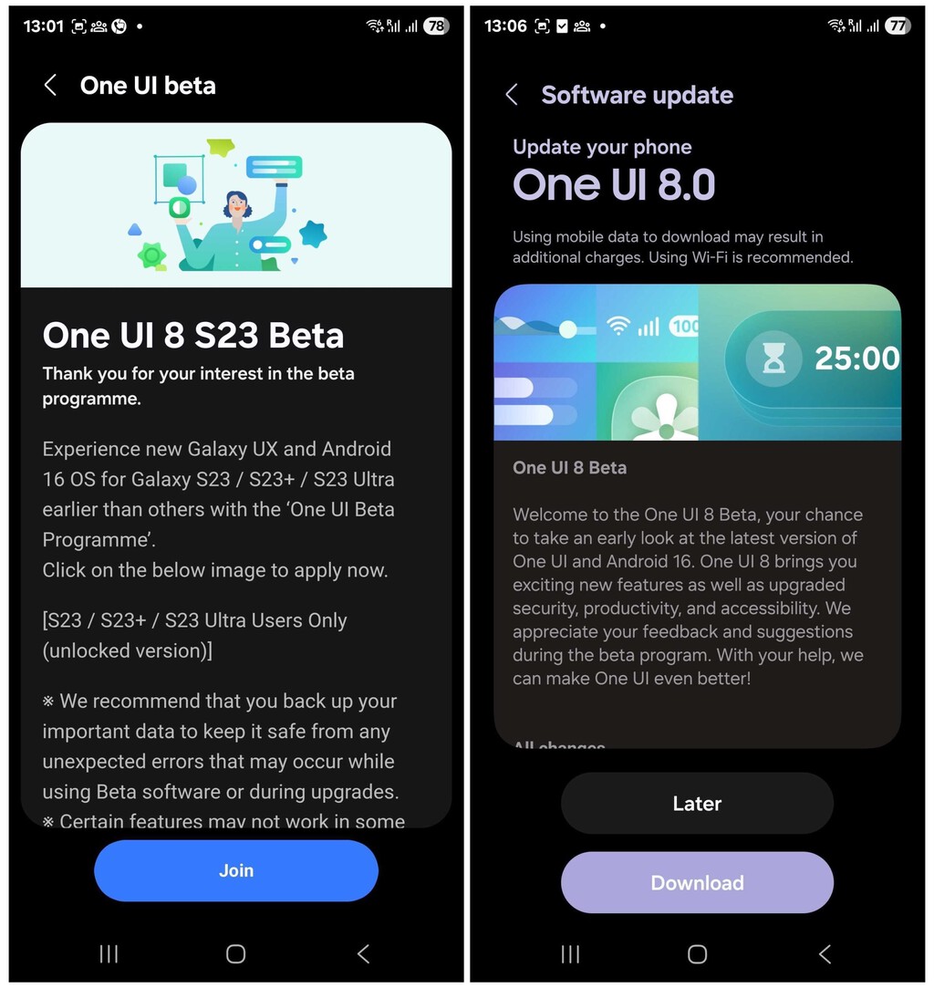 One UI 8 se expande y llega a los Galaxy S23 y varios Galaxy A. Cada vez más móviles Samsung pueden probar la actualización
