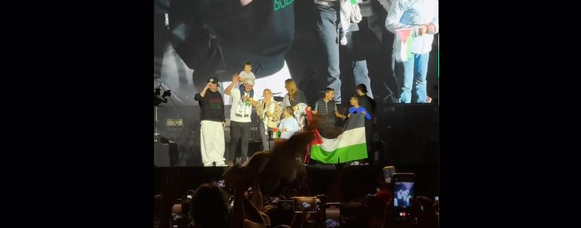 ¡Palestina Libre! Residente y la noche de protesta en el Zócalo