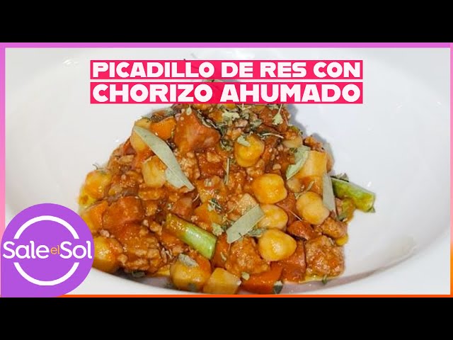 Picadillo con chorizo al estilo mexicano: jugoso, sabroso y lleno de tradición