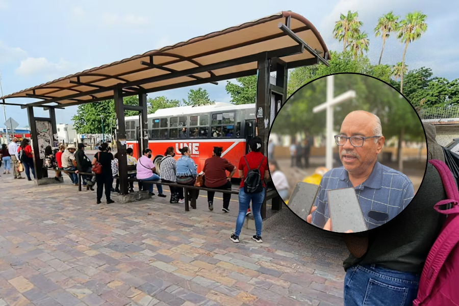 Protestan concesionarios del transporte público por atraso en apoyo económico