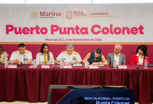 Punta Colonet elevará la competitividad de Baja California: Marina del Pilar Ávila