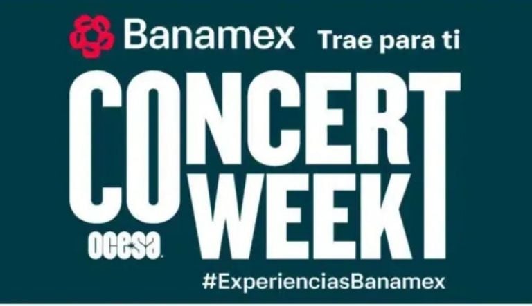 ¿Qué es el Concert Week? Estos son los conciertos 2x1 y tarjetas participantes