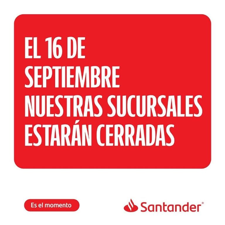 Santander, Banamex y BBVA: los trámites que usuarios deberán realizar en sucursal antes de las 4 de la tarde