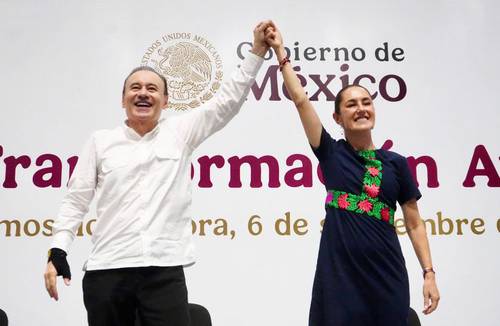Un millón de sonorenses se benefician de los programas sociales de Sheinbaum: Durazo