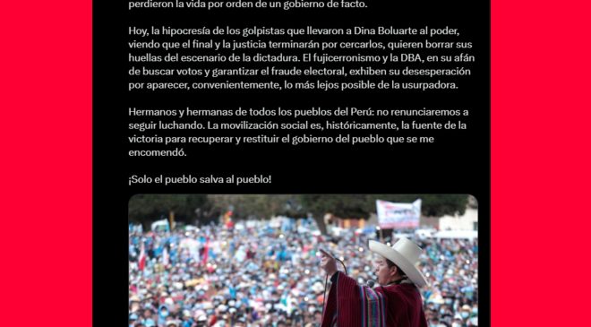 El Congreso de Perú destituye a Dina Boluarte por “incapacidad moral”