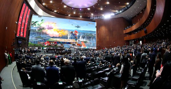 Gamers retan a diputados a partidas de Smash Bros antes de que le pongan impuestos a los videojuegos