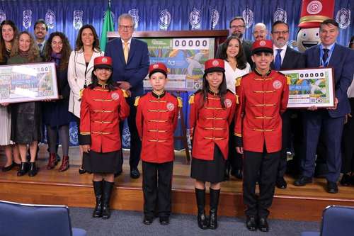La Lotería Nacional celebra 80 años de la ONU