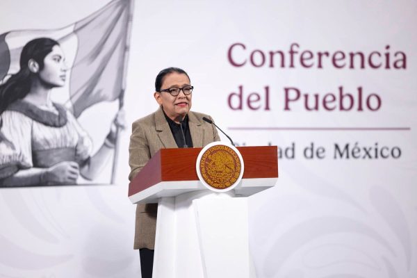 Rosa Icela presenta avances de “Atención a las Causas”; el programa “Sí al desarme, sí a la paz” llegará a Apodaca, Nuevo León