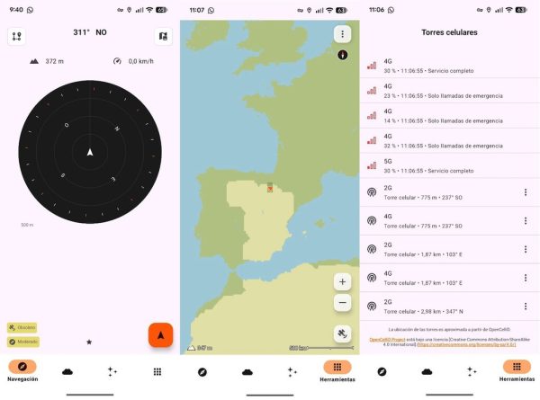Si me perdiera en el monte y no tuviera cobertura, esta sería la app que usaría en mi móvil. Es la navaja suiza de la supervivencia