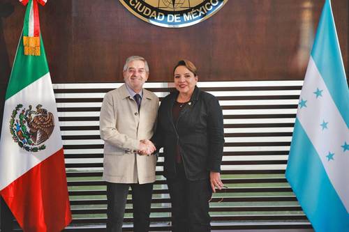 Arriba mandataria de Honduras a la Ciudad de México; se reunirá este martes con Sheinbaum