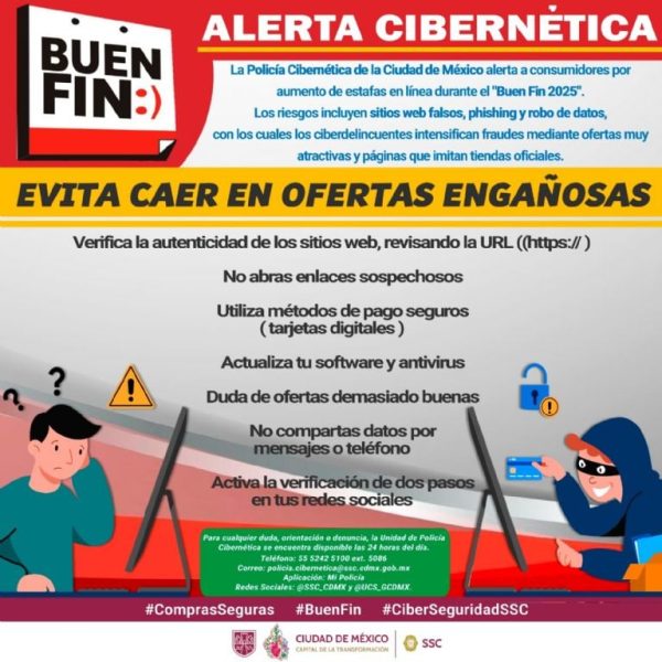 Buen Fin 2025: estos son los fraudes que debes evitar; lanzan recomendaciones