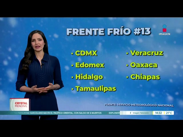 Clima en México este 11 de noviembre: masa de aire ártico provocará heladas en estos estados