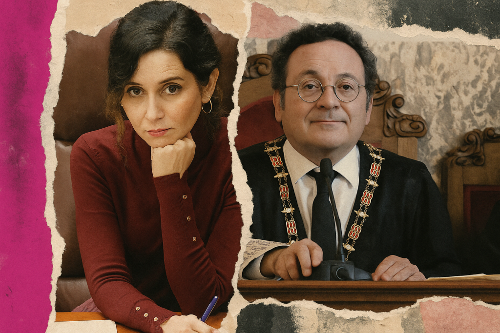 Cómo la condena al fiscal general intenta blindar al novio de Ayuso