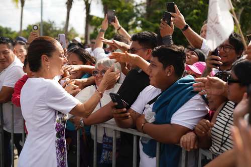 Continuará el aumento al salario mínimo: Sheinbaum