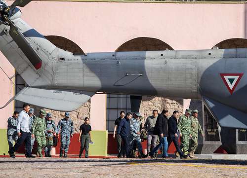 El gabinete federal de seguridad se reúne con autoridades locales