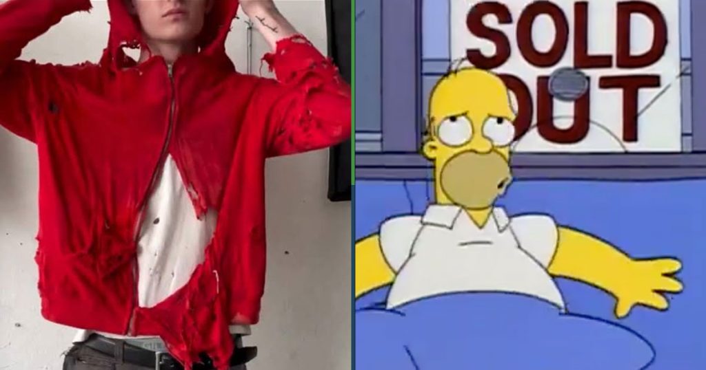 El mago lo hizo de nuevo: chamarra rota de Balenciaga se agota en minutos