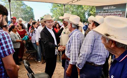 Fortalecemos la infraestructura hidroagrícola con respaldo de la presidenta Sheinbaum: Durazo