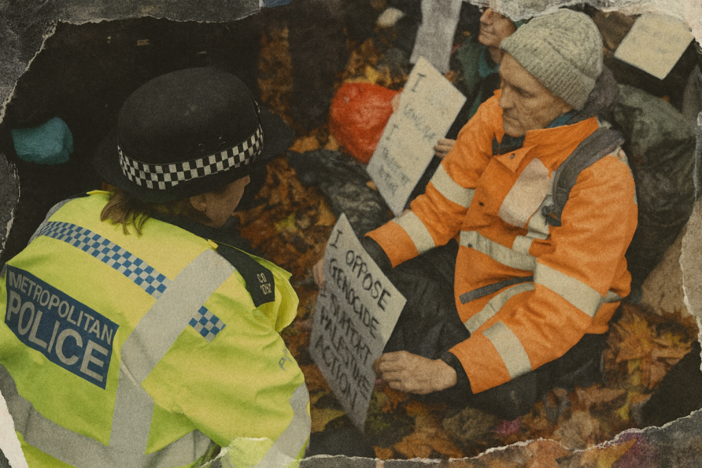 La Justicia británica decide si Palestine Action es “terrorista” mientras criminaliza sentadas pacíficas