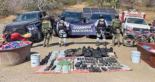 Primeros resultados en Michoacán; decomisan droga por casi 90 mdp