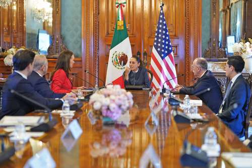 Reunión Sheinbaum-Rollins, sin acuerdo para reabrir la frontera