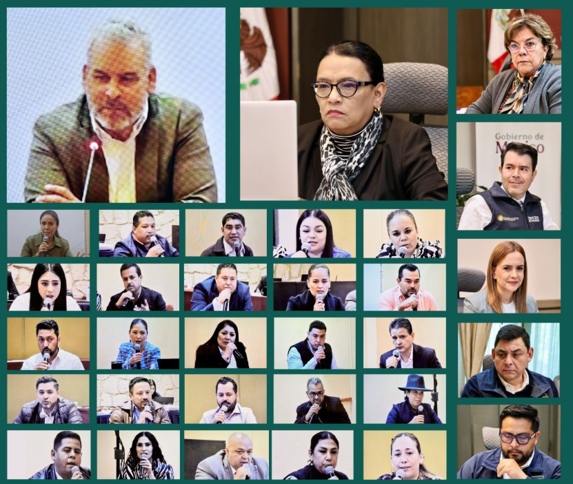 Rosa Icela Rodríguez se reúne con alcaldes michoacanos para fortalecer estrategia de pacificación