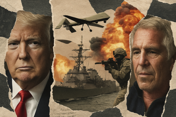 Trump necesita una guerra para enterrar los papeles de Epstein
