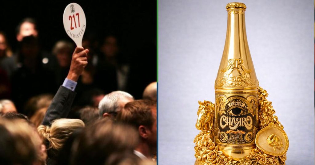 Botella de cheve mexicana se vende en subasta en 500 mil libras