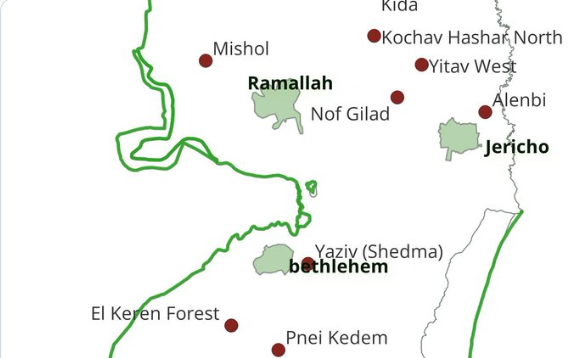 Colonias para enterrar Palestina