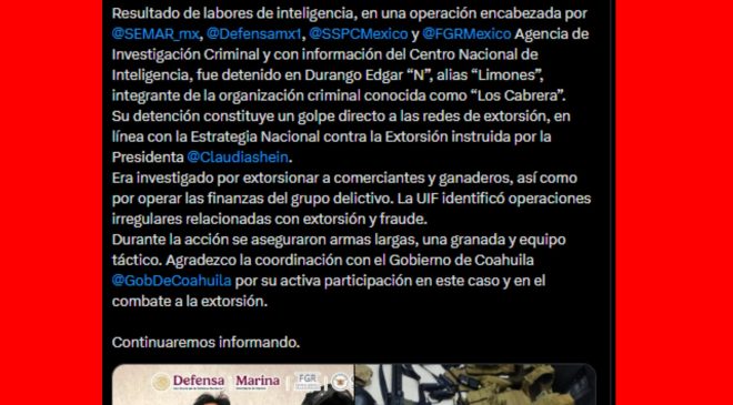 Detención de “El Limones” desata crisis en la CATEM y coloca a Pedro Haces bajo escrutinio (+videos)